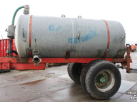 Water bowsers Beco MT6800 liter enkelas mesttank giertank vacuumtank waterwagen