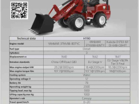 Wheelloader Heracles H190 Pro, Plus en Telescoop