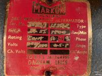 Aggregates  markon trekker agregaat