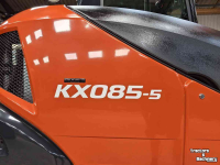 Mini-Excavator Kubota KX085-5 monoboom, midigraver, midikraan, BJ2026, Nieuw!