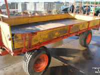 Agricultural wagon Miedema Landbouwwagen balenwagen schamelwagen aanhanger aanhangwagen