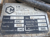 Fork lift & Fork lift truck CM CM 16 DBCH Hefmast