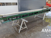 Conveyor  onbekend / unknown 5200X555 TRANSPORTBAND VLAKKE BAND FLAT BELT CONVEYOR BELT FLACHBAND FÖRDERBAND