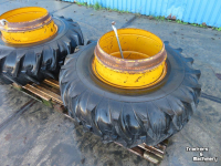 Wheels, Tyres, Rims & Dual spacers Danubiana 2xDUBBELLUCHT 14.9-24 DANUBIANA JCB 70%