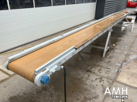 Conveyor  10200X550 TRANSPORTBAND VLAKKE BAND FLAT BELT CONVEYOR BELT FLACHBAND FÖRDERBAND