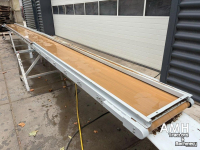 Conveyor  10200X550 TRANSPORTBAND VLAKKE BAND FLAT BELT CONVEYOR BELT FLACHBAND FÖRDERBAND