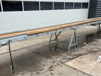 Conveyor  10200X550 TRANSPORTBAND VLAKKE BAND FLAT BELT CONVEYOR BELT FLACHBAND FÖRDERBAND