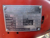 Horticultural Tractors Zetor 4712 / 4718 NL Kenteken