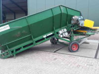 Receiving hopper Visser Stortbak, bodembreedte 2 meter