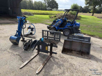 Wheelloader MultiOne K5.3 minishovel telelader inclusief aanboudelen!
