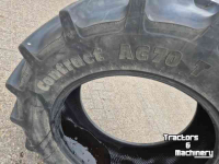 Wheels, Tyres, Rims & Dual spacers Continental 320/70-24