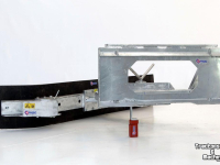 Rubber yard scraper Qmac 210 MECH SCHUIN + HOEK BOBCAT BORD