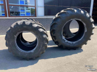 Wheels, Tyres, Rims & Dual spacers Michelin 600/70/30 en 710/70/42