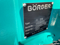 Manure pump Börger FL518 pomp op driepuntsbok