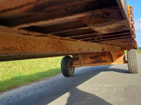 Dumptrailer  Landbouw wagen / transport wagen buizen wagen