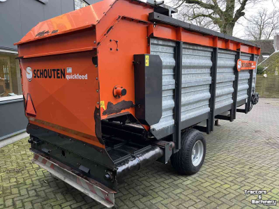 Forage feedwagon / Forage dosage wagon Schouten Schouten VDW 150 Voerwagen
