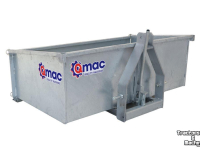 Tractor tipping boxes Qmac trekkerbak 1.25 CAT1 Gegalvaniseerd