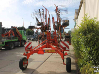 Rake Kuhn GA6501 dubbele cirkelhark wiersmachine handmatige breedteverstelling