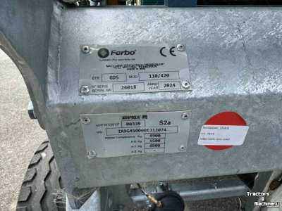 Irrigation hose reel  Giampi Slangenhaspel