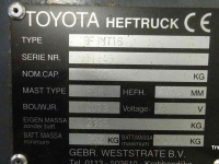 Forklift Toyota 8FBMT16 Premium Heftruck