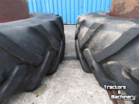 Wheels, Tyres, Rims & Dual spacers Good Year 18.4R38 Dubbelwiel met spindel