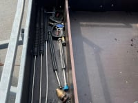 High-pressure cleaner, Hot / Cold  TE HUUR hogedrukreiniger op aanhanger