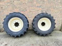 Wheels, Tyres, Rims & Dual spacers BKT 380/70R24