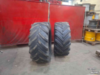 Wheels, Tyres, Rims & Dual spacers Michelin VF480/60R28 XeoBIB