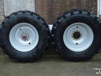 Wheels, Tyres, Rims & Dual spacers Vredestein 710/70r38