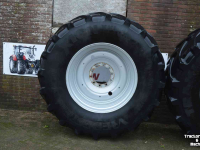 Wheels, Tyres, Rims & Dual spacers Vredestein 710/70r38