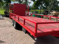 Low loader / Semi trailer  dieplader 6 meter