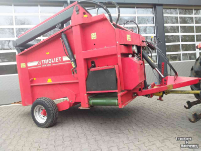 Silage grab-cutter wagon Trioliet ukw 5000