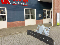 Manure scraper S&H Rubberschuif 3 m / Modderschuif / Wegenschuif
