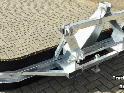 Manure scraper S&H Rubberschuif 3 m / Modderschuif / Wegenschuif