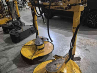 Crash barrier mower Herder Vangrailmaaier oud model