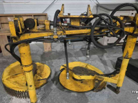 Crash barrier mower Herder Vangrailmaaier oud model