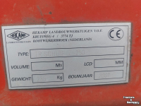 Rubber yard scraper Hekamp TR250