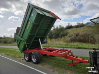 Dumptrailer Agromet 7 tons Agromet T041 kipper zgan