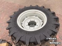 Wheels, Tyres, Rims & Dual spacers Michelin 13,6 R24 verstelbare velg (nieuw)