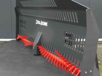 Silage dozerblades Hofstede Mais Silage verdeler verdeel schuif met rotor