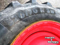 Wheels, Tyres, Rims & Dual spacers Michelin 520/70R38