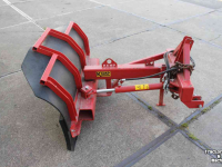 Snow Removal Equipment Kemp T&W I rubberschuif 140cm sneeuwschuif grondschaaf terreinschuif wegenschaaf