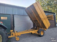 Dumptrailer  Kipper kiepwagen kieper kipper kiepkar kipkar kipperkar enkelas