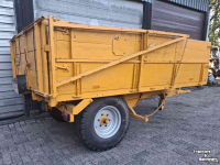 Dumptrailer  Kipper kiepwagen kieper kipper kiepkar kipkar kipperkar enkelas