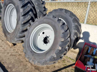 Wheels, Tyres, Rims & Dual spacers Alliance 520/85R38 & 420/70R28 ploegbanden