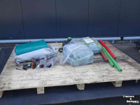 Diverse new spare-parts Hofstede Vee wagen dek afdek zeil kleed verlichting naaf