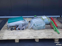 Diverse new spare-parts Hofstede Vee wagen dek afdek zeil kleed verlichting naaf