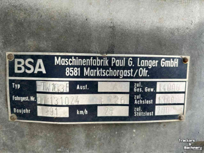 Slurry tank Duport PTW 10.3E