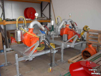 Manure umbilical systems De With Sleepslang systemen