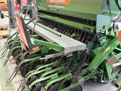 Seed Drill Combination Amazone KE3001 Super & Cataya 3000 Special